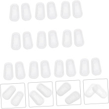 15 Paar Silikon-Nasenpads als Ersatz für Brillen-Nasensteg – für sicheren Halt und weniger Verrutschen