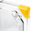 Portable Slim Plastic Water Bottle 450ml 2pcs Leak-proof Flat Rectangular Flask 3