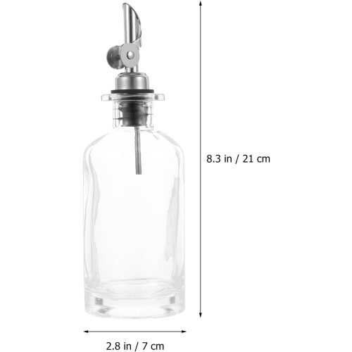 Stück Glas-Sojasaucenspender, Sojasaucenflasche 350 ml 1