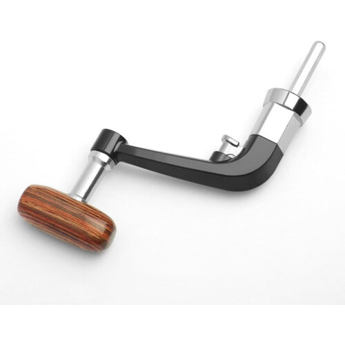 2pcs Fishing Reel Handle Replacement with Foldable Rocker Arm and Solid Metal Construction 1