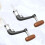 2pcs Fishing Reel Handle Replacement with Foldable Rocker Arm and Solid Metal Construction 6