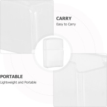 2pcs caso protetor mais leve suporte de manga plástica para acampamento caminhada uso ao ar livre acessórios isqueiro de cigarro