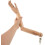 1 Pair Flexible Jointed Wooden Mannequin Arms, Movable Hand Model Replacement 4