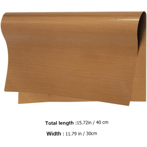 Nonstick Smooth Double-Sided Baking Liner Mat 2Pcs 300X400Mm Silicone Tray Mat Oven Use 1