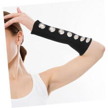 Damen-Fingerlose Handschuhe, Punk-Gothic-Armstulpen mit UPF-Sonnenschutz für den Sommer
