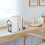 2pcs Metal Bookends Desktop Book Holders Study Book Stands com base antideslizante 5