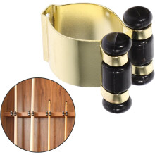 2 Stück Metall-Wandhalterung für Angelruten mit schlichtem Design