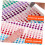 2sheets Self-Adhesive Rhinestone Stickers Colors for Eyes Face Makeup DIY Work 5