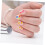 2sheets Self-Adhesive Rhinestone Stickers Colors for Eyes Face Makeup DIY Work 7