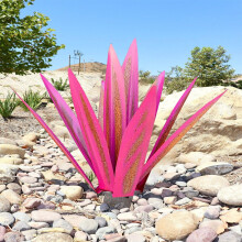 Sculpture en métal TAKTUK Tequila Agave 28 cm