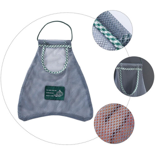 2pcs Kitchen Fruit and Vegetable Storage Bag Reusable Shopping Bag 2