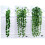 Guirlanda artificial Donemore com folhas pendentes, 90 cm 1