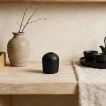 Lot de 2 flacons diffuseurs à roseaux noirs de 300 ml en verre épais, vides et décoratifs, pour aromathérapie
