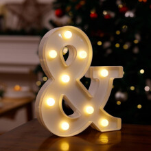 Christmas LED digital lights color display