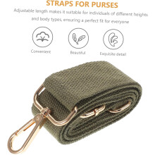 2pcs nylon saco ombro tira desmontável ajustável crossbody