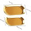 Retro Compact Double-Sided Metal Makeup Mirror Small Folding Pocket Mirror 2
