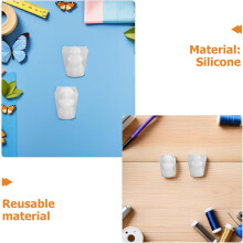 2 moules en silicone faits main en forme d'ange pour figurines en résine époxy