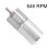 Motorredutor JGA25-370DC de 24V com alto torque 1