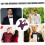 2pcs Elegant Solid Purple Bow Tie Adjustable Self Tie Bowties for Men 3