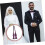 2pcs Elegant Solid Purple Bow Tie Adjustable Self Tie Bowties for Men 7