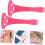 Lima esfoliante per pedicure, 2 pezzi, 13,5 cm, in ABS. 3