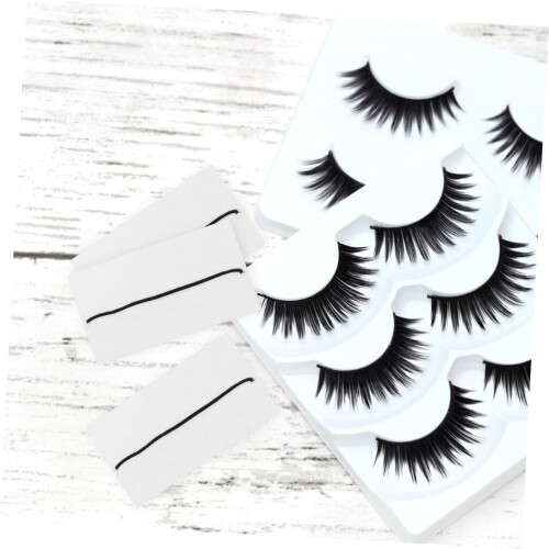 Bandes adhésives pour faux cils réutilisables 1