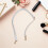 2pcs Adjustable PU Leather Crossbody Shoulder Straps with Light Gold Hardware 6