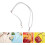 2pcs Adjustable PU Leather Crossbody Shoulder Straps with Light Gold Hardware 8