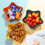 Star-shaped fruit plate food-grade plastic 1 piece 2