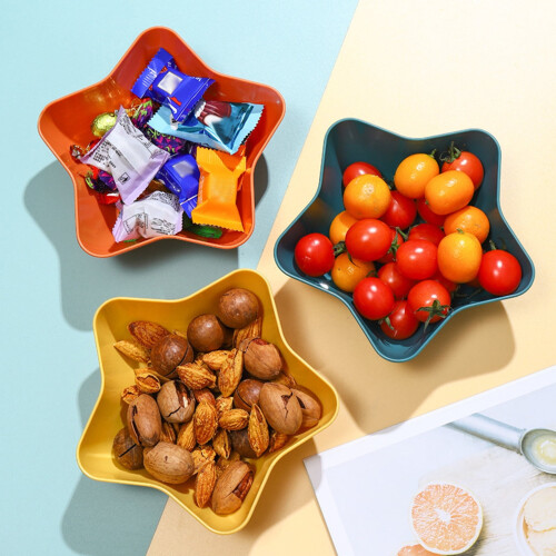 Star-shaped fruit plate food-grade plastic 1 piece 1