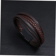 2er-Set Herrenarmbänder im Ethno-Stil, handgefertigte geflochtene Armbänder für Herren, Accessoire für Freizeit und Alltag