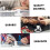 2pcs Plastic 3D Printing Pen Holder Base Stand, Professional Printing Pen Rack Accessory 2