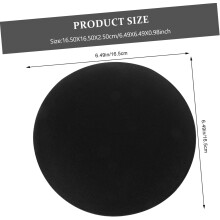2 schwarze Mini-Zylinder-Rohlinge für Mädchen, DIY-Materialien für Haarspangen und Kopfbedeckungen