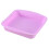 Square Silicone Cake Pan Non-Stick Heat-Resistant 2