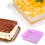 Square Silicone Cake Pan Non-Stick Heat-Resistant 3