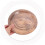 20pcs Wood Grain Paper Plate for Gathering Fruit Plate Design Convenient Multi-Function 3