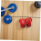 2 pares Punching Mitts Set - Luvas de Sparring ventiladas de couro Pu 7