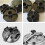 4pcs Black Plastic Pressure Cooker Cover Knobs Replacement 19mm Explosion Proof Friction Resistant Pot Lid 5