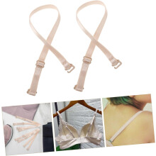 2 Paar elastische, verstellbare und abnehmbare Träger für BHs, Kleider, Unterwäsche und Accessoires