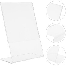 4 Stück Acryl-Displaytafel-Namensschildhalter für Restauranttische
