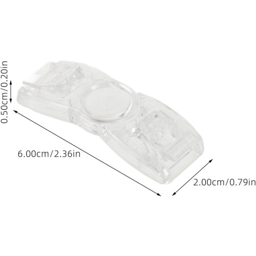 4Pcs Universal Plastic Buckles for Swim Goggles Replacement Buttons 1