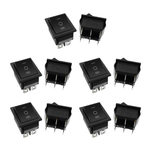 High Powered Rocker Button Switches For-Black without lights