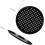 2er-Pack Pizzablech, Ofenform, runde Backform aus Kohlenstoffstahl 2