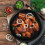 2er-Pack Pizzablech, Ofenform, runde Backform aus Kohlenstoffstahl 6