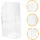 2pcs Remote Control Box Holder Mount Acrylic Wall Mount Organizer Storage Remote Holder 3