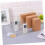 2pcs Remote Control Box Holder Mount Acrylic Wall Mount Organizer Storage Remote Holder 4