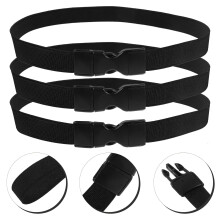 3 Stück Müllbeutelbänder, Mülltonnen-Befestigungsringe, verstellbare elastische Müllbeutel-Befestigungsringe, Kunststoffbänder, geeignet