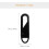 20pcs Black Replaceable Zipper Pulls Removable Zipper Sliders Household Clothes and Bag 3