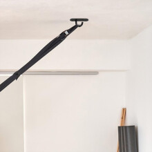 2 Stück Edelstahl-Wandanker für Widerstandsbänder, robuste Wandhaken, große offene Deckenaufhängungen