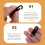 20pcs Black Replaceable Zipper Pulls Removable Zipper Sliders Household Clothes and Bag 5